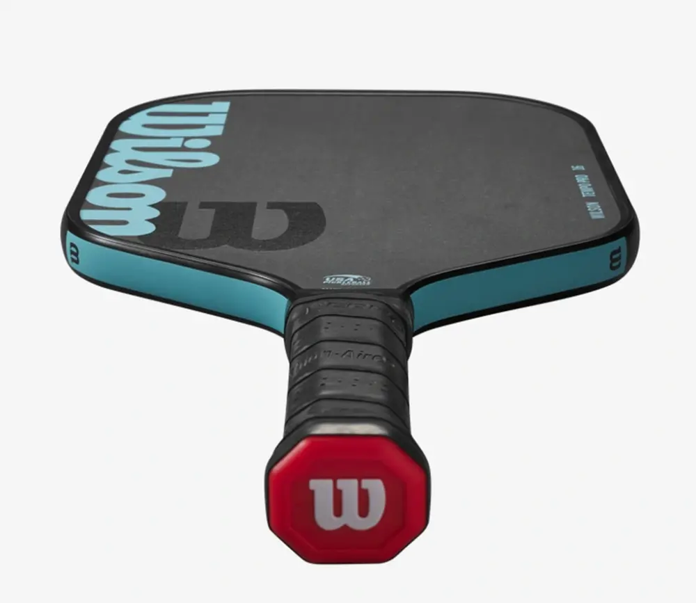 Vợt PickleBall Wilson Tempo Pro 16 16mm ‘Black Blue - Ảnh 3