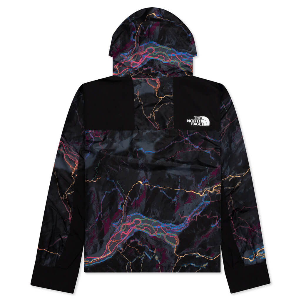 Áo The North Face ’86 Retro Mountain Jacket 'Black Trail Glow Print' NF0A7UR9-IRI - Ảnh 5