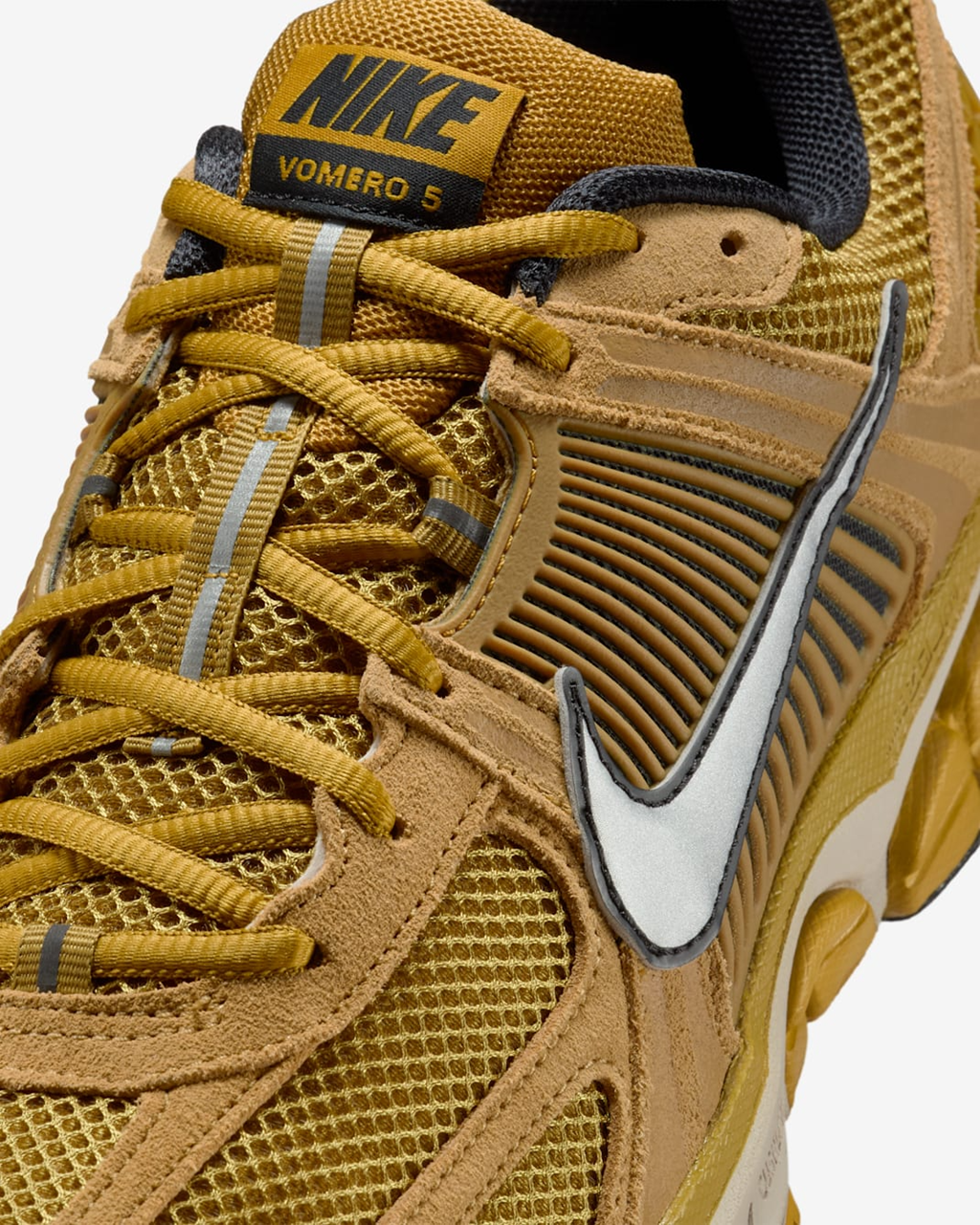 Giày Nike Zoom Vomero 5 'Flat Gold' HF1553-301 - Ảnh 5
