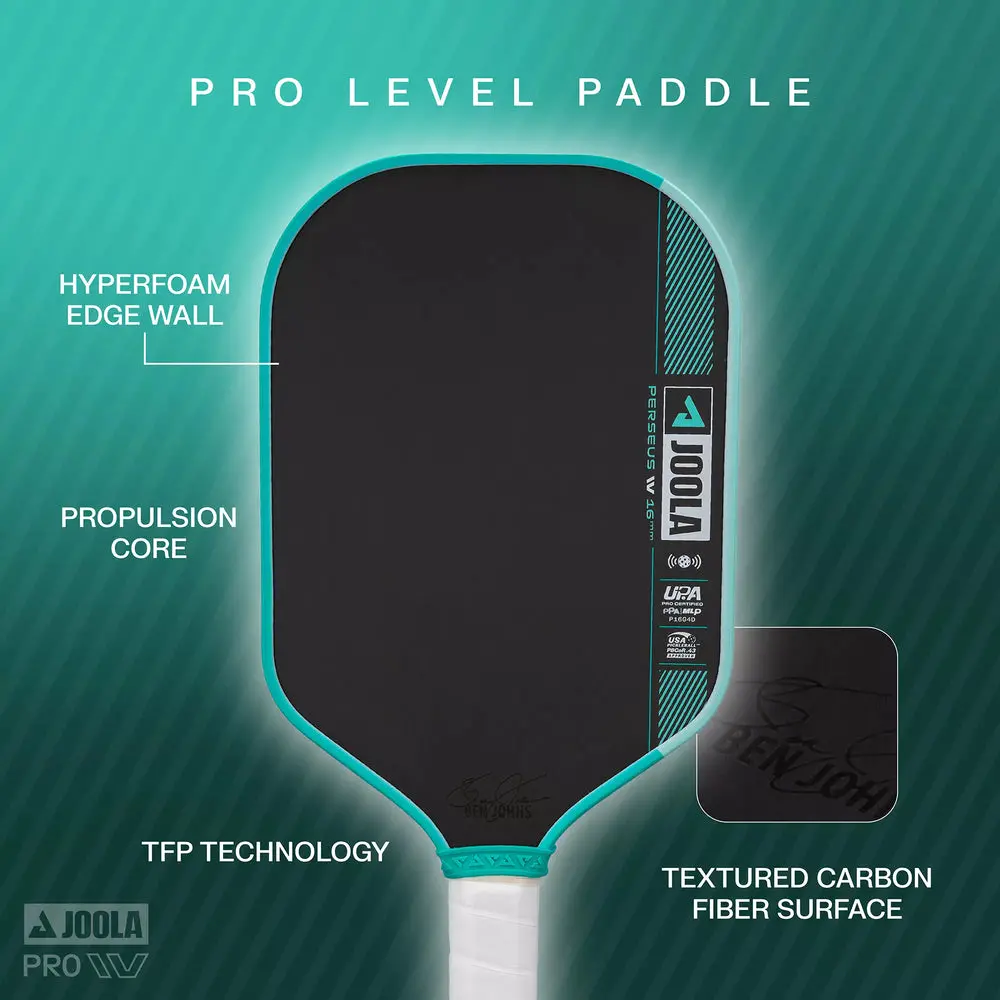 Vợt Pickleball Joola Riptide Perseus Pro IV 16mm USA Limited 'Blue' - Ảnh 6