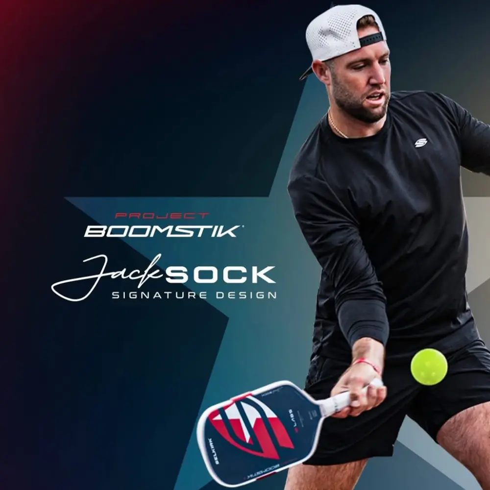 Alternative view of Vợt Pickleball Selkirk Boomstik Jack Sock Limited Edition ‘White Red’