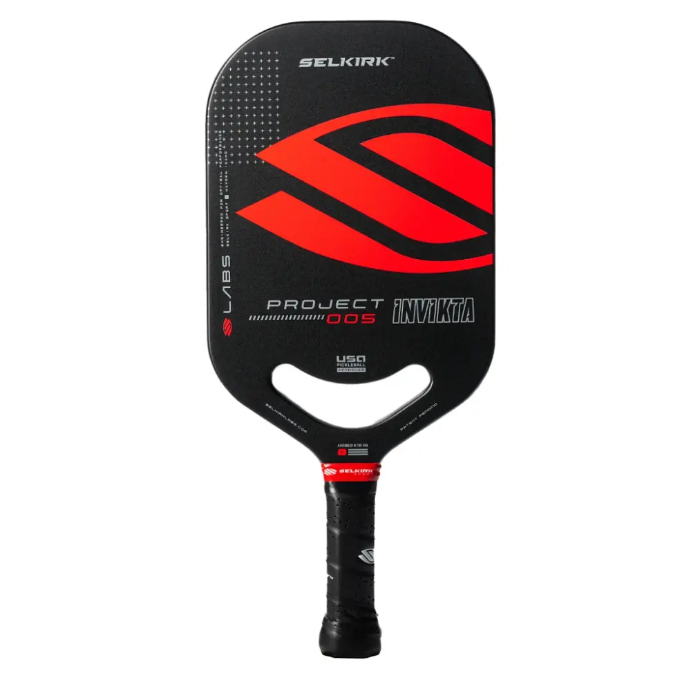 Vợt Pickleball Selkirk LABS Project 005 Invikta 16mm ‘Black Red’