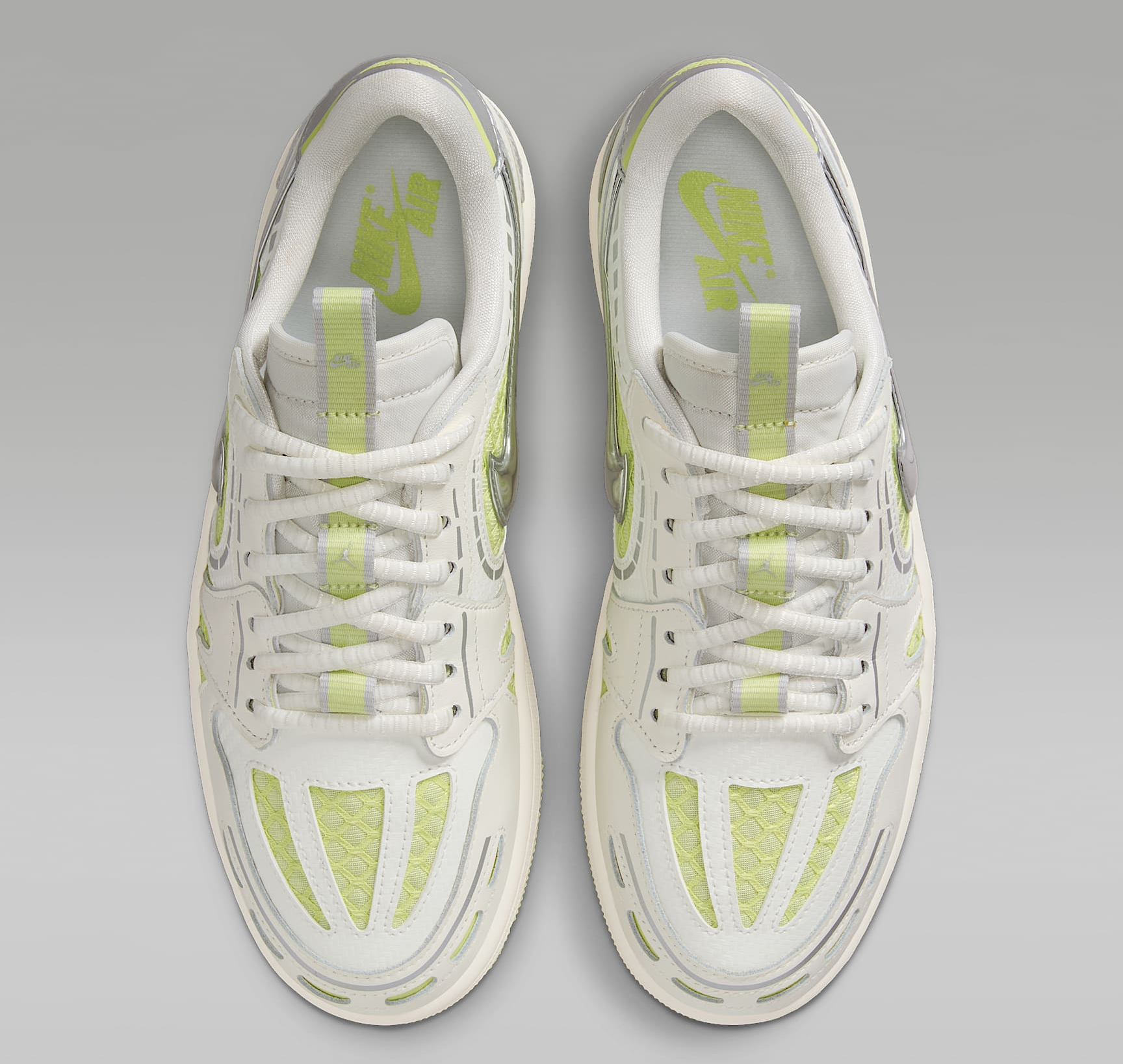 Alternative view of Giày Nike Jordan 1 Low ‘Sail Luminous Green’ HQ2186-130