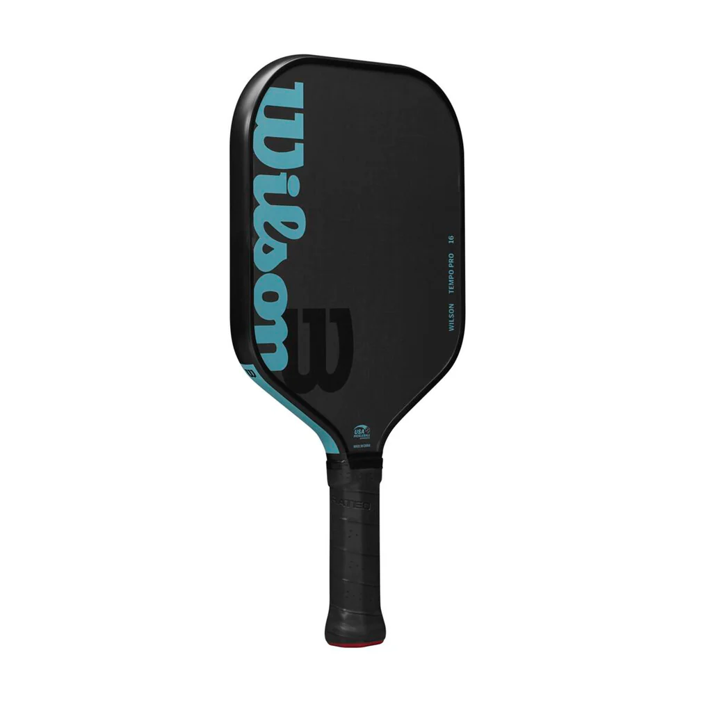 Vợt PickleBall Wilson Tempo Pro 16 16mm ‘Black Blue - Ảnh 4