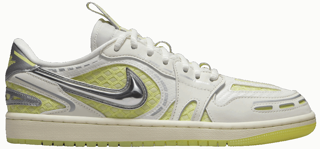 Giày Nike Jordan 1 Low ‘Sail Luminous Green’ HQ2186-130