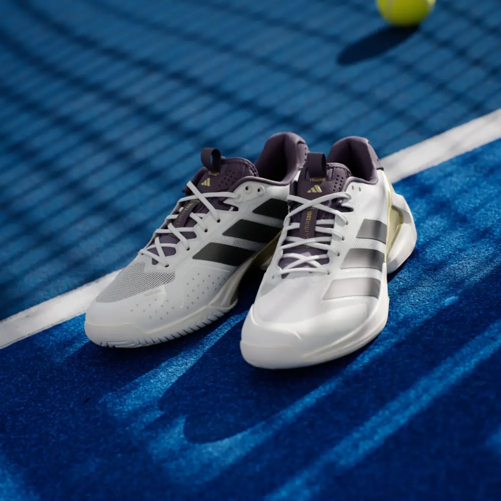 Giày Adidas Adizero Ubersonic 5 ‘White Black Aurora Plum’ JQ3778 - Ảnh 3