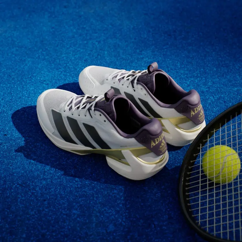 Alternative view of Giày Adidas Adizero Ubersonic 5 ‘White Black Aurora Plum’ JQ3778