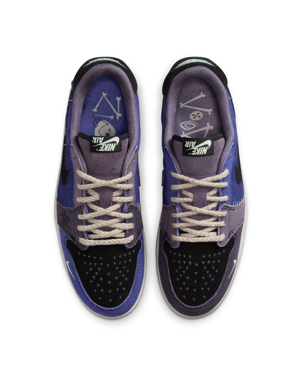Alternative view of Giày Nike Air Jordan 1 Low OG 'Regency Purple' IH2309-500