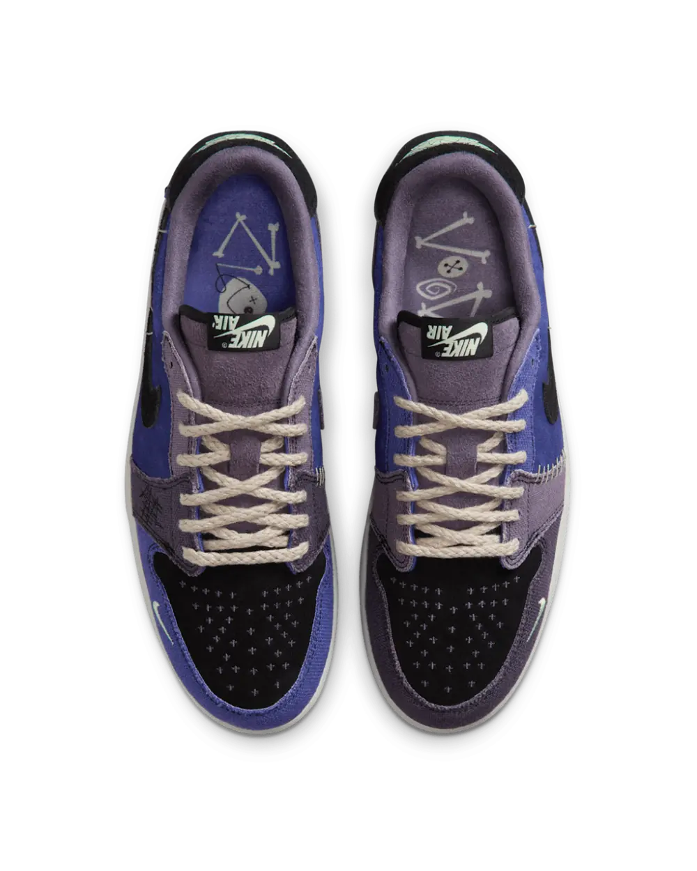 Alternative view of Giày Nike Air Jordan 1 Low OG 'Regency Purple' IH2309-500