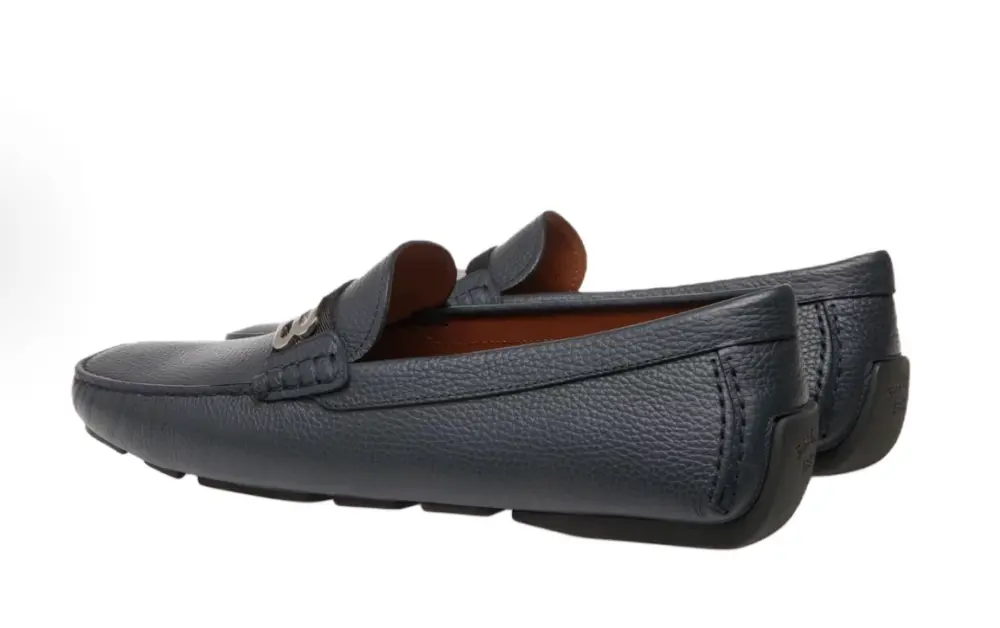 Alternative view of Giày Bally Wiliam Calf Grained 'Navy' 6301198