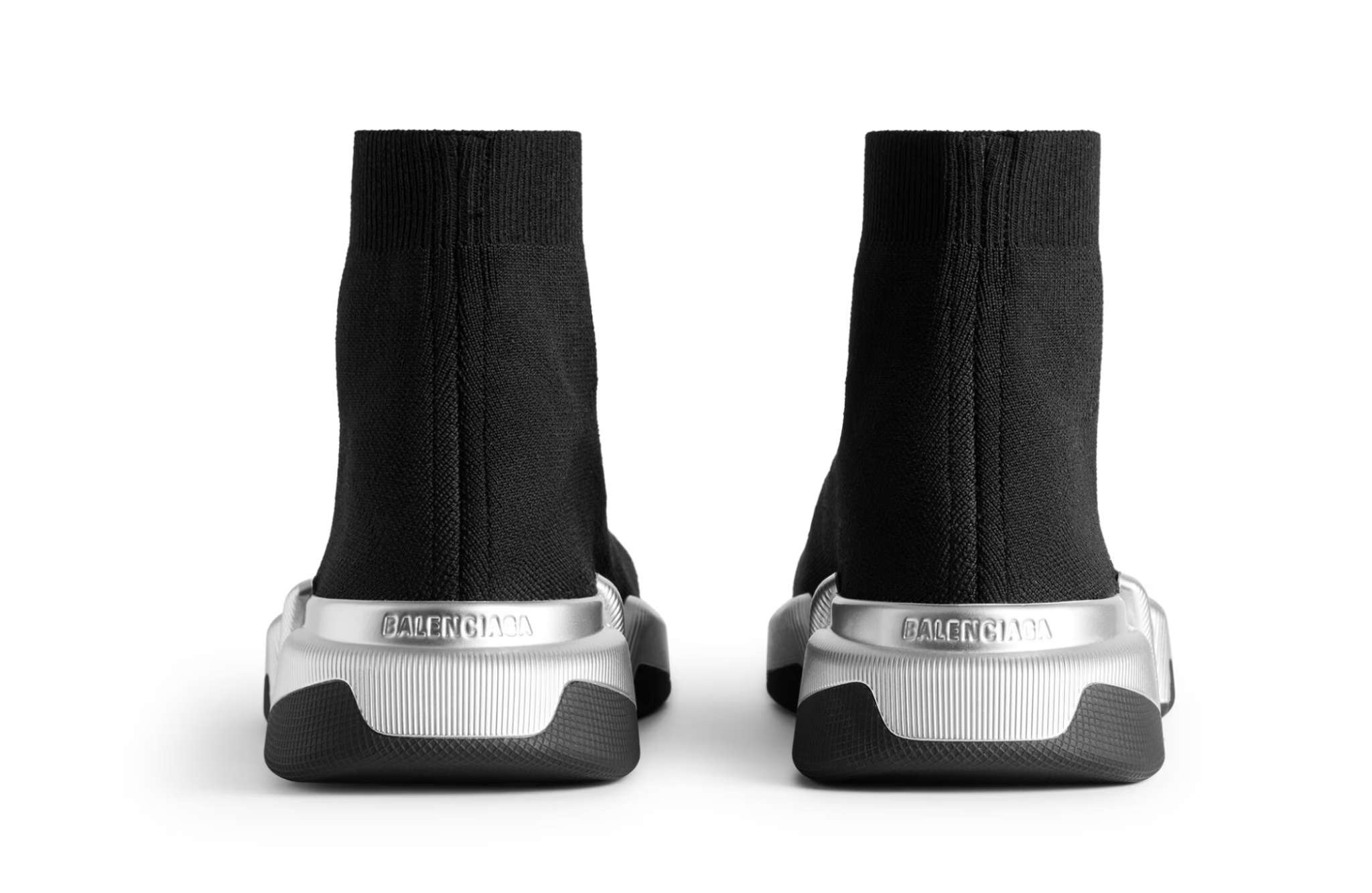 Giày Balenciaga Speed 2.0 Recycled Knit Trainers 'Black' 617239W2DD81081 - Ảnh 3
