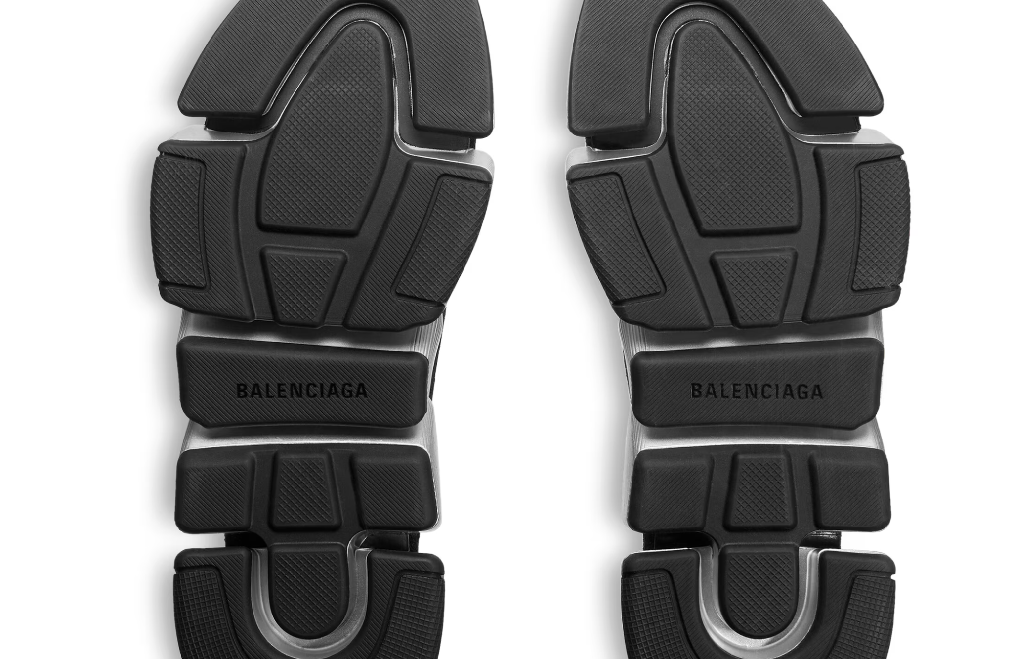 Giày Balenciaga Speed 2.0 Recycled Knit Trainers 'Black' 617239W2DD81081 - Ảnh 5