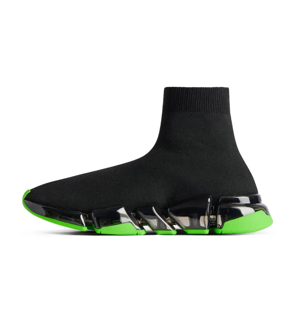 Giày Balenciaga Speed 2.0 Recycled Knit Sneaker 'Black' 617239W2DC41038 - Ảnh 4