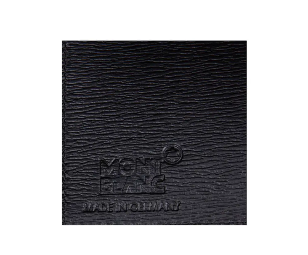 Ví MontBlanc Leather Card Holder 'Black' 38034 - Ảnh 5