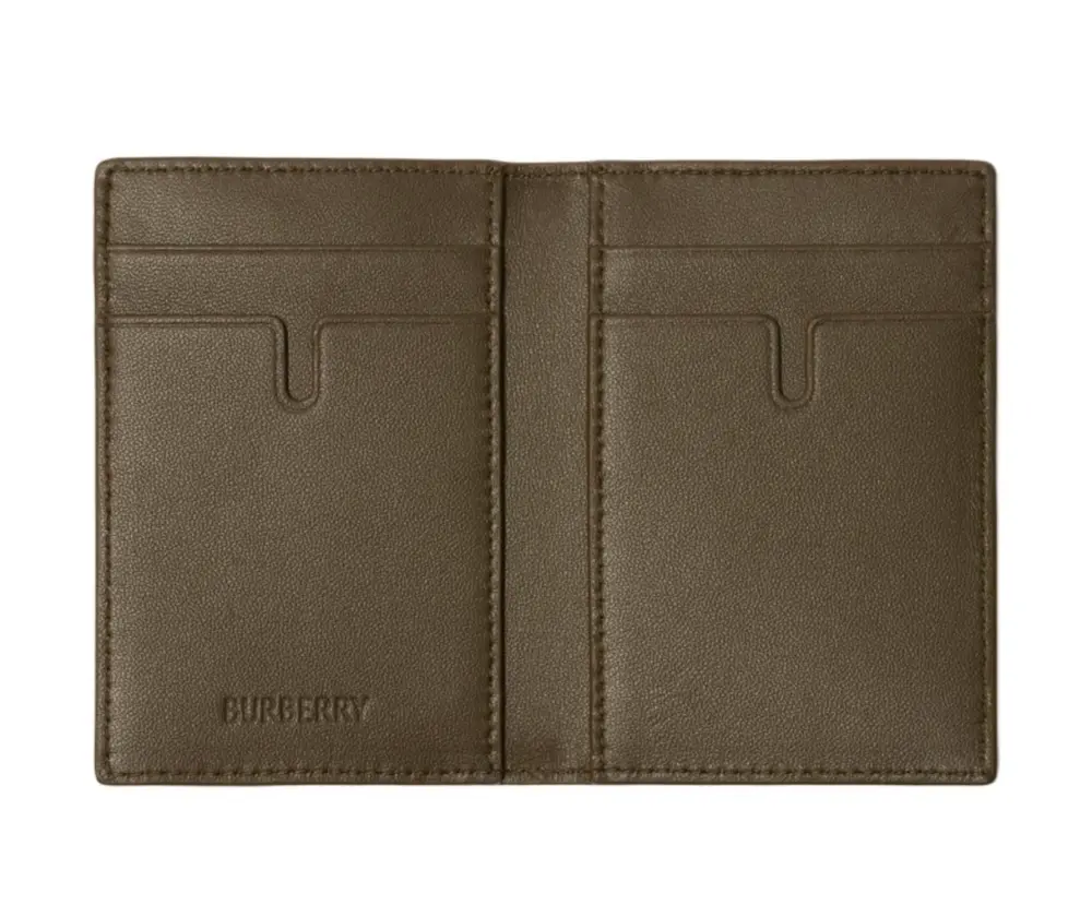 Ví Burberry Card Holder 'Army Green' 80915151 - Ảnh 3
