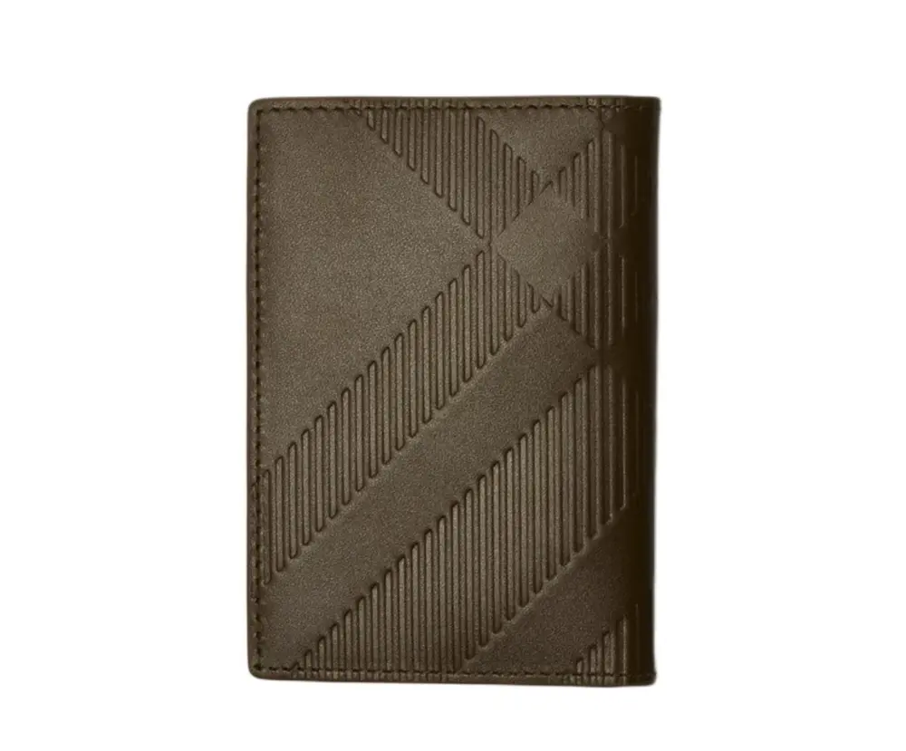 Alternative view of Ví Burberry Card Holder 'Army Green' 80915151