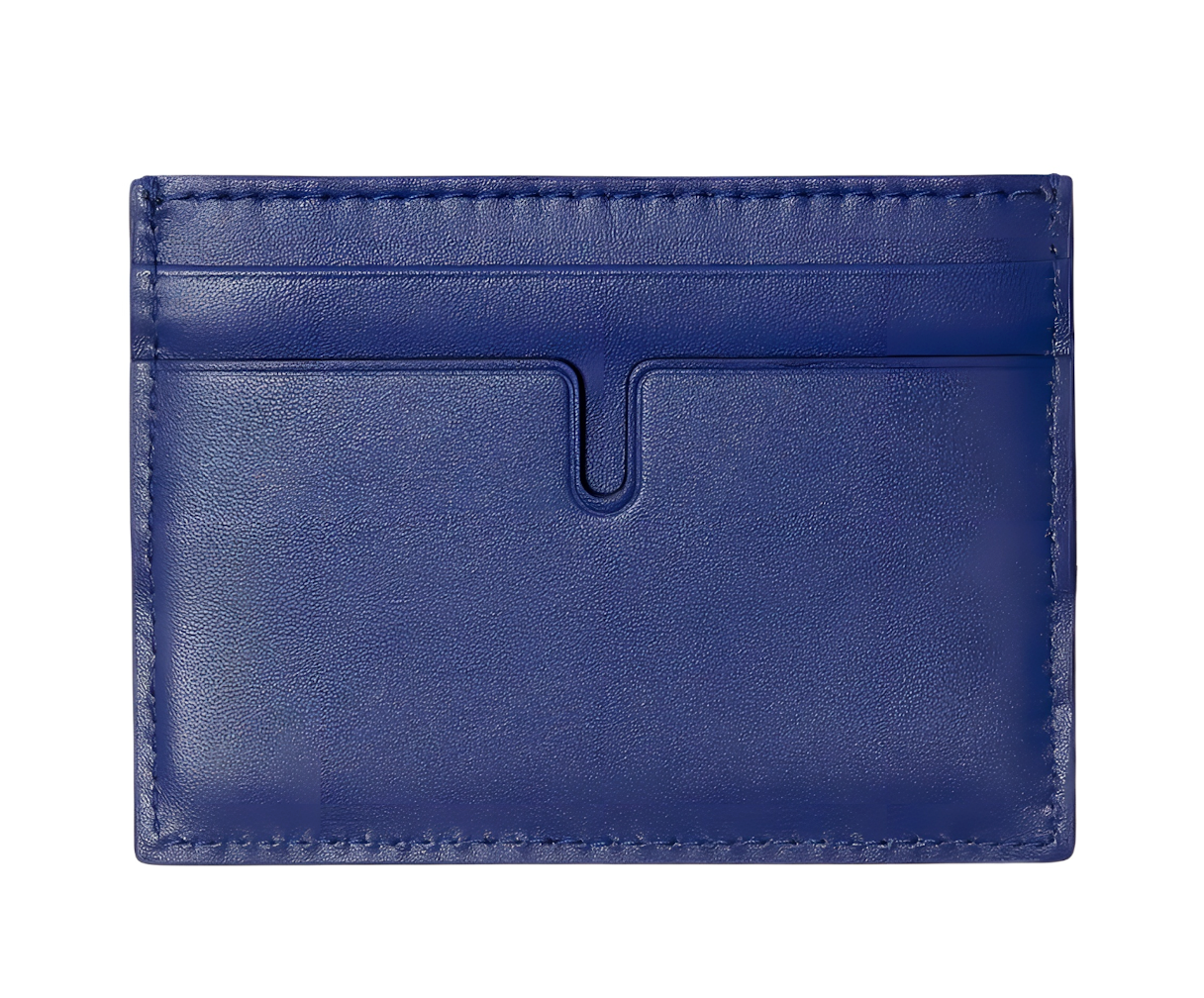 Alternative view of Ví Burberry EKD Card Case 'Blue' 80794651