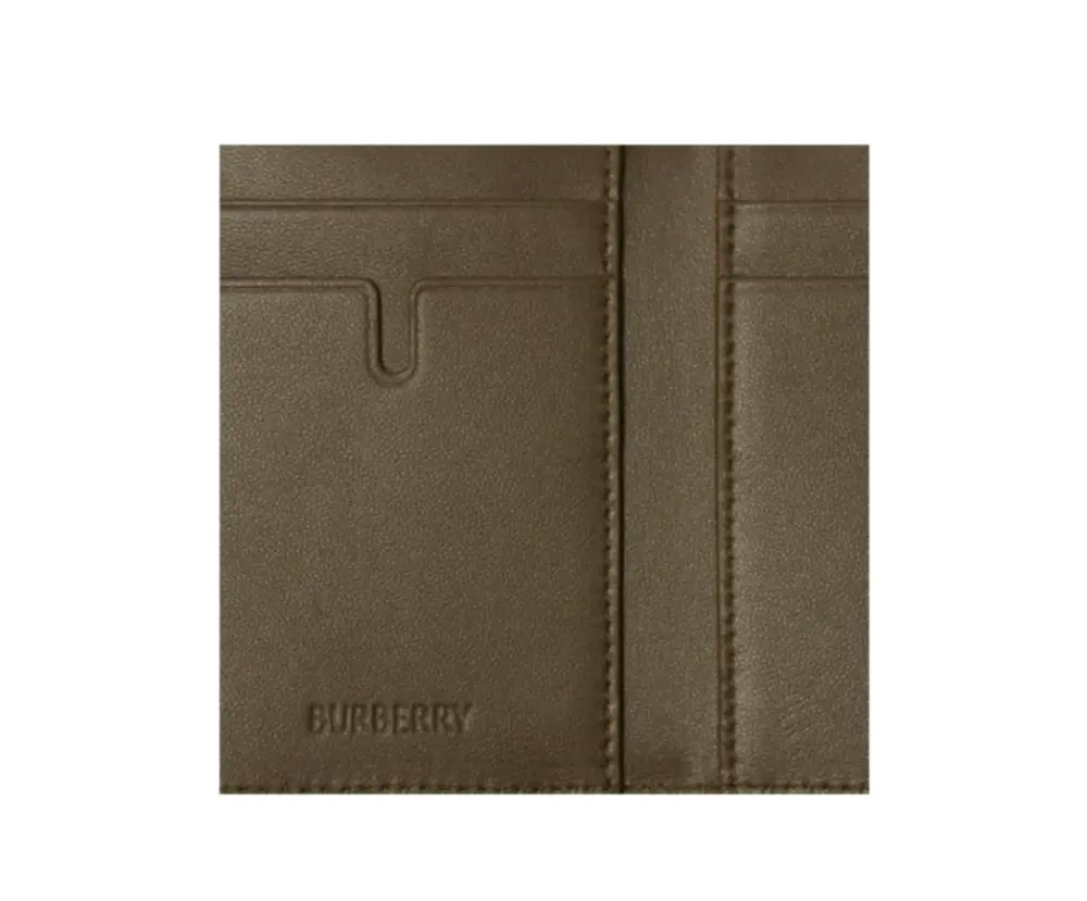 Ví Burberry Card Holder 'Army Green' 80915151 - Ảnh 4