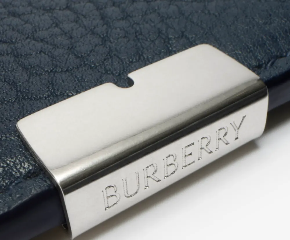 Ví Burberry Logo Card Holder 'Blue' 80852771 - Ảnh 3