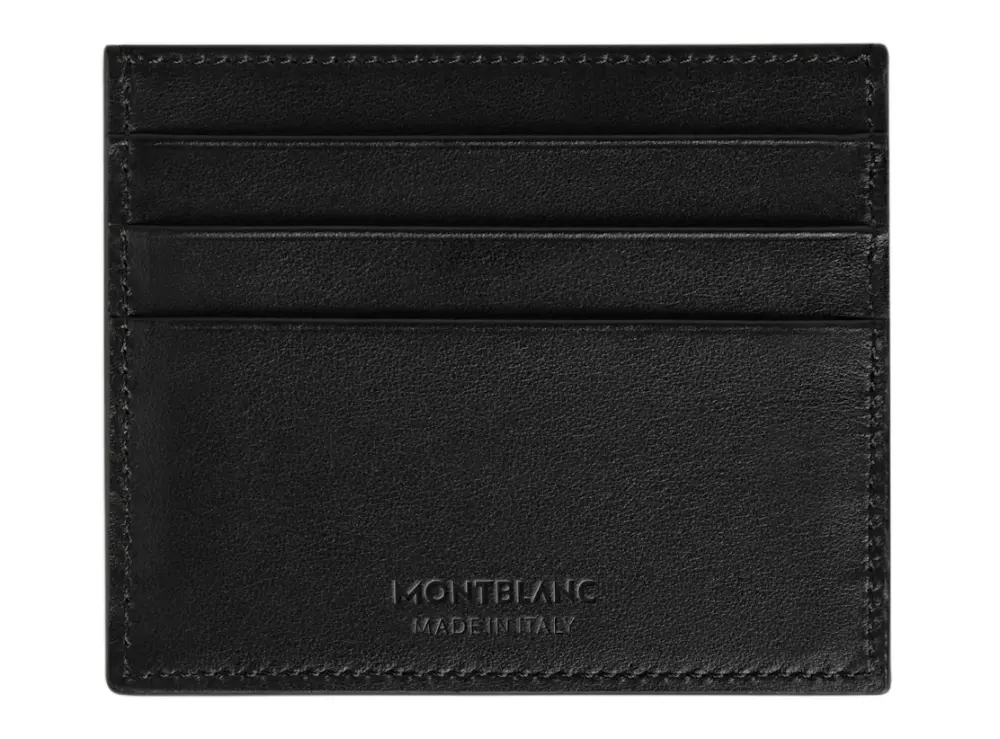 Ví MontBlanc Extreme 3.0 6 cc Card Holder 'Black' 198845 - Ảnh 4