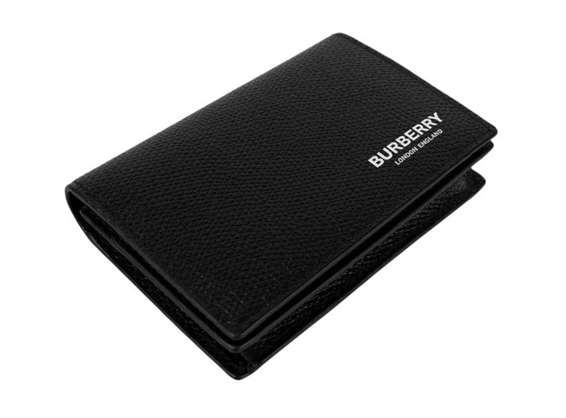 Ví Burberry Leather Flint Card Case 'Black' 81046991 - Ảnh 3