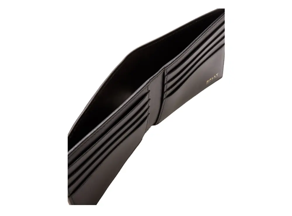 Ví Bally Calfskin Bi-Fold Wallet 'Brown' 6308045 - Ảnh 4
