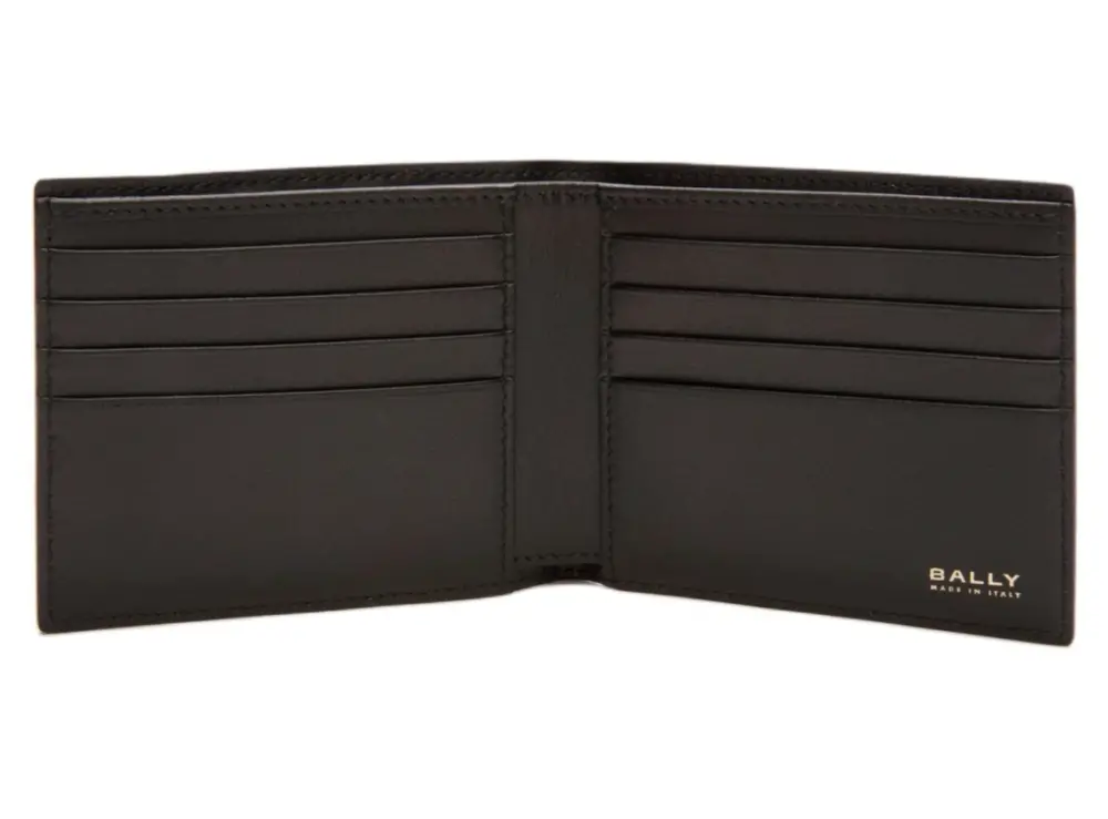 Ví Bally Calfskin Bi-Fold Wallet 'Brown' 6308045 - Ảnh 3