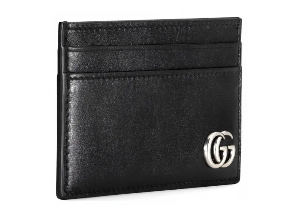 Ví Gucci GG Marmont Card Holder 'Black' 657588-0YK0N-1000 - Ảnh 3
