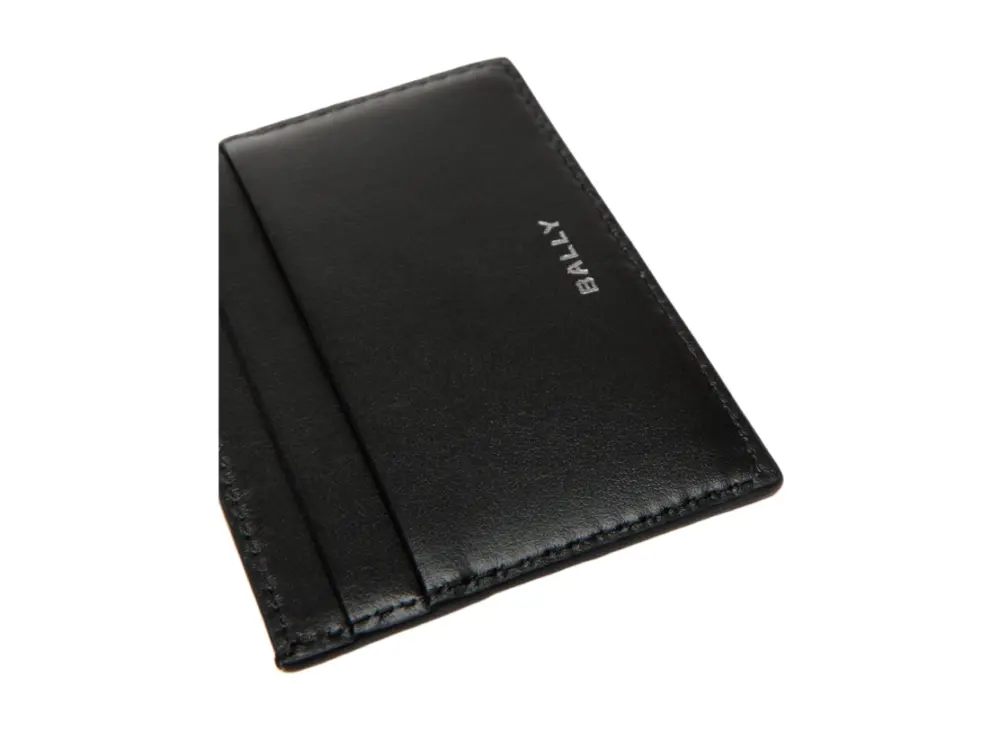 Ví Bally Coin Purse Card Holder 'Black' 6304896 - Ảnh 4