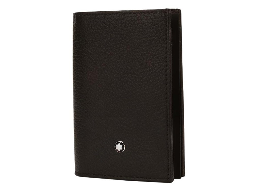 Ví MontBlanc Meisterstuck Bifold Card Holder 'Brown' 114474 - Ảnh 3