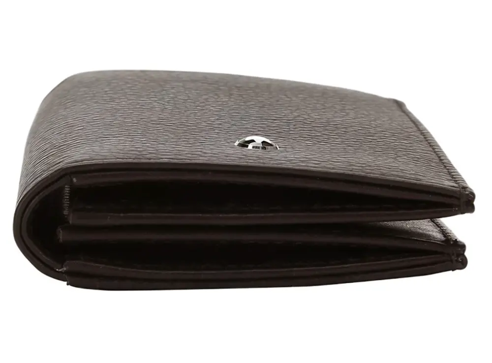 Ví MontBlanc Meisterstuck Bifold Card Holder 'Brown' 114474 - Ảnh 4