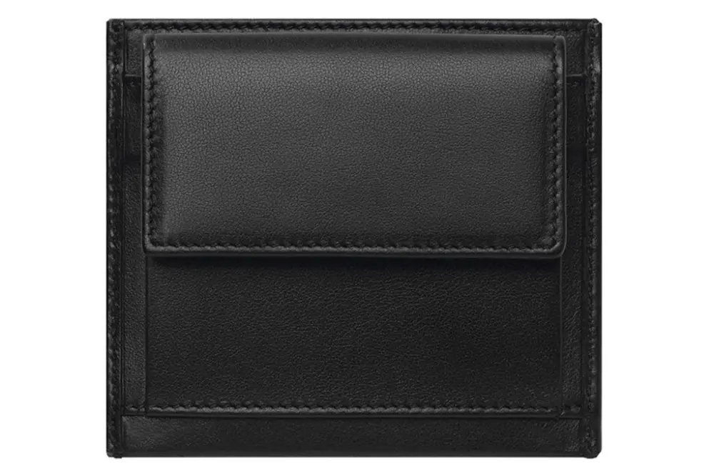 Ví MontBlanc Leather Card Holder 'Black' 118281