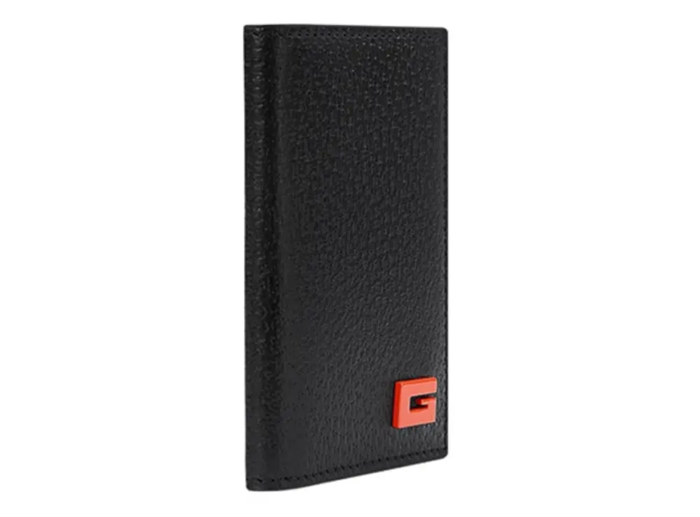Ví Gucci Leather Card Holder 'Black' 739360-1AAJA-1191 - Ảnh 3