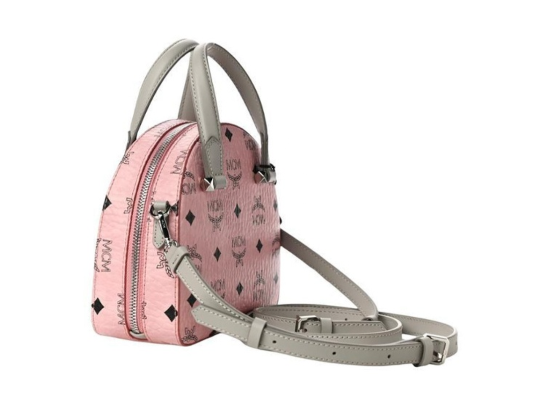 Alternative view of Túi MCM Anna Visetos Shoulder Bag 'Pink' MWTBAFO01PZ001