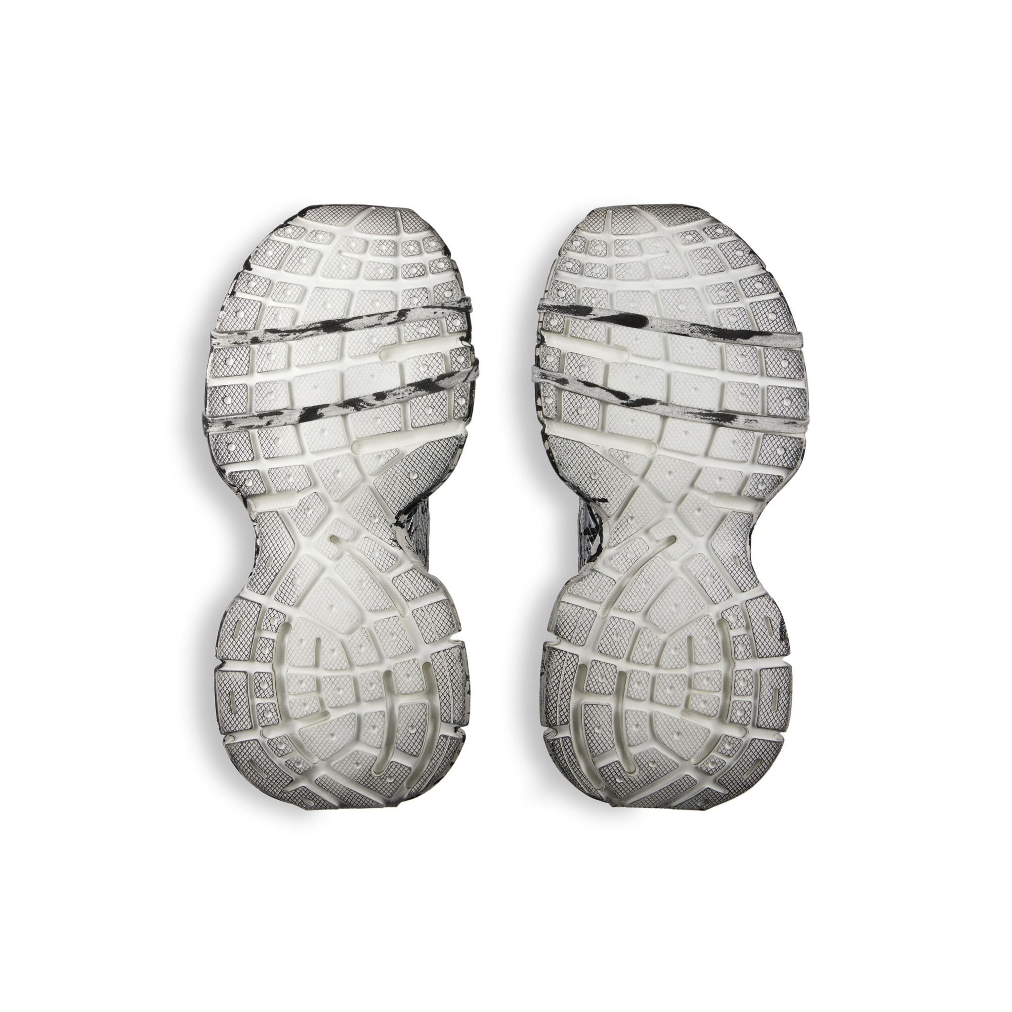 Giày Balenciaga 3xl Extreme Graffiti Trainers 'Black' 734731W2RG39010 - Ảnh 9