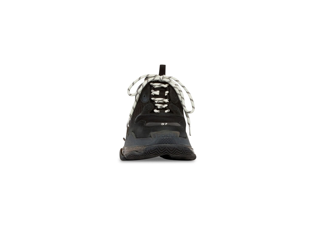 Alternative view of Giày Balenciaga Triple S Trainers Clear Sole 'Black' 544351W2FB11000