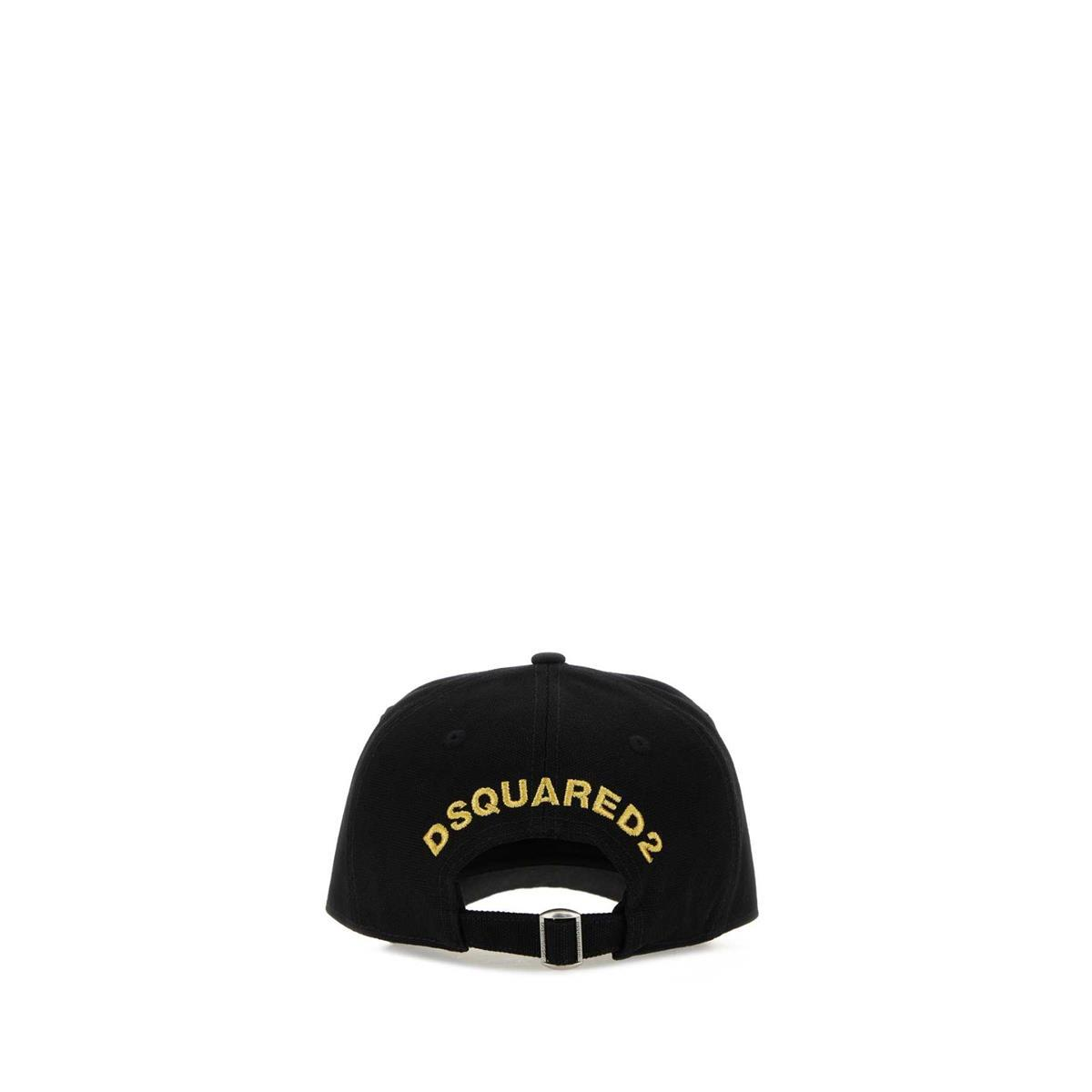Alternative view of Mũ Dsquared2 Star Baseball Cap 'Black' BCM075400300001
