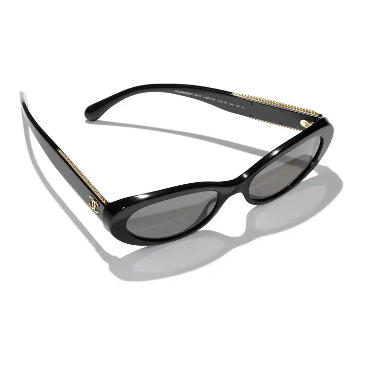 Kính Chanel Sunglasses 'Black' CH5515-C62248 - Ảnh 5