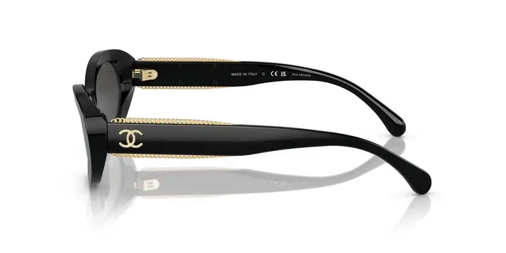Kính Chanel Sunglasses 'Black' CH5515-C62248 - Ảnh 4