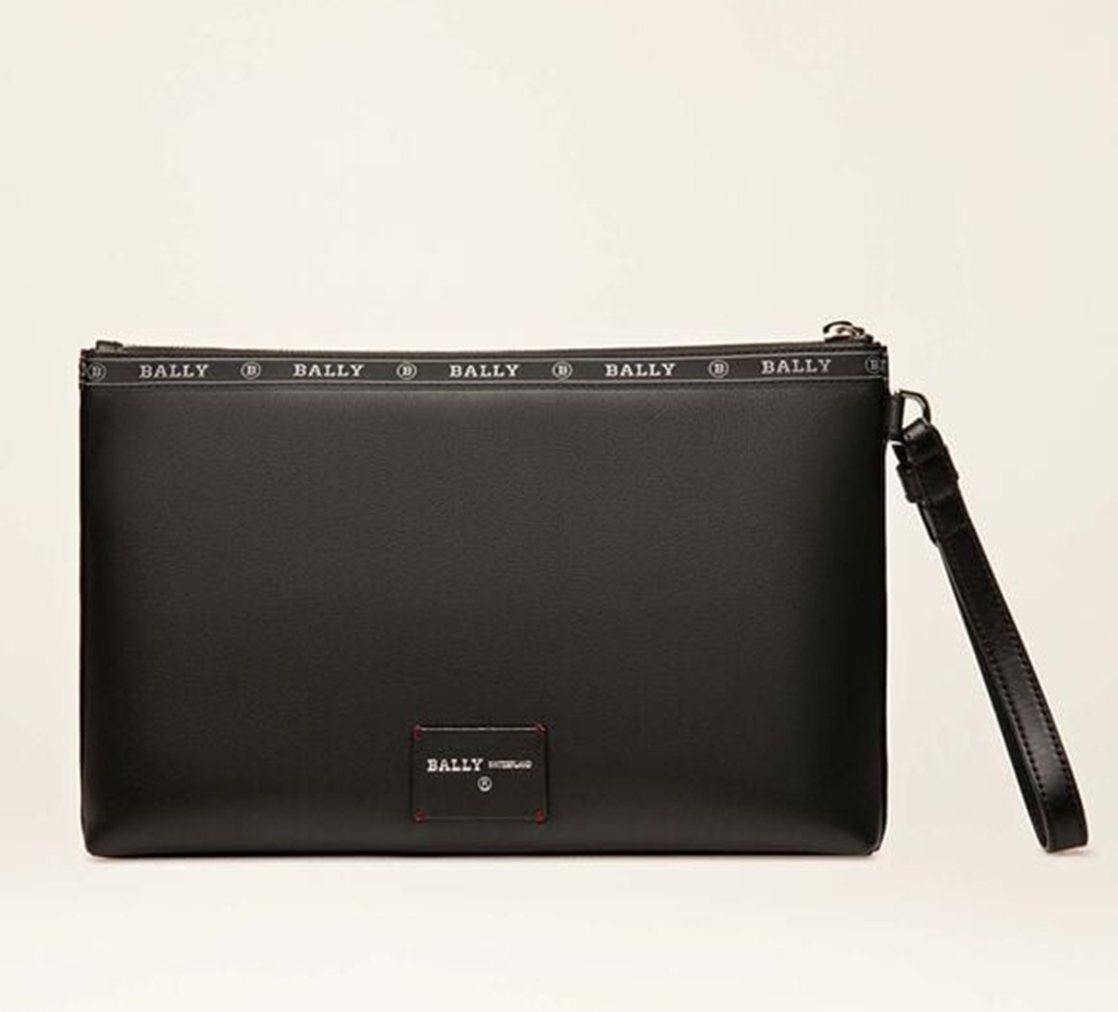 Túi Bally Hartland Clutch 'Black' 6227997 - Ảnh 4