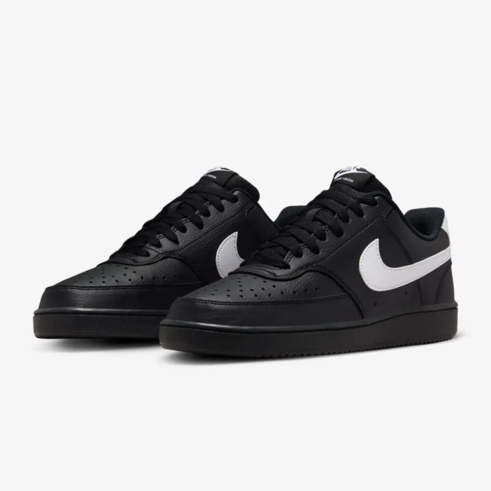 Giày Nike Court Vision Low ‘Black White’ FZ0630-010 - Ảnh 3