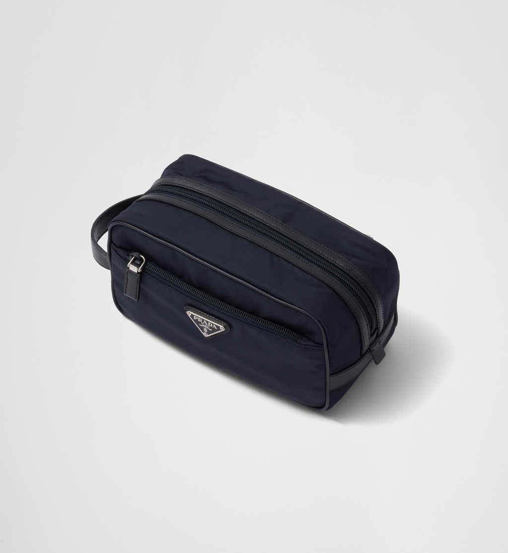 Alternative view of Túi Prada Re-Nylon and Saffiano 'Navy' 2NA819-2DMH-F0008