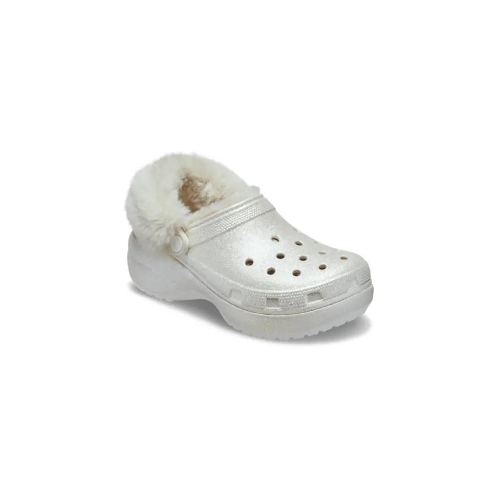 Dép Crocs Classic Platform 'Chalk' 211922-0WV - Ảnh 3