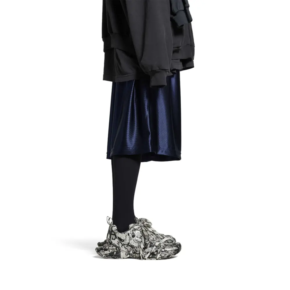 Giày Balenciaga 3xl Extreme Graffiti Trainers 'Black' 734734W2RG39010 - Ảnh 3