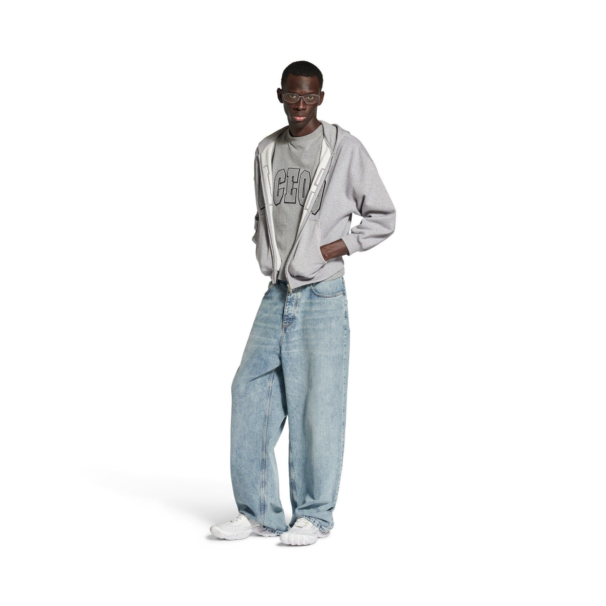 Alternative view of Giày Balenciaga Anatomic Runner Sneaker 'White' 829106WANRN9000