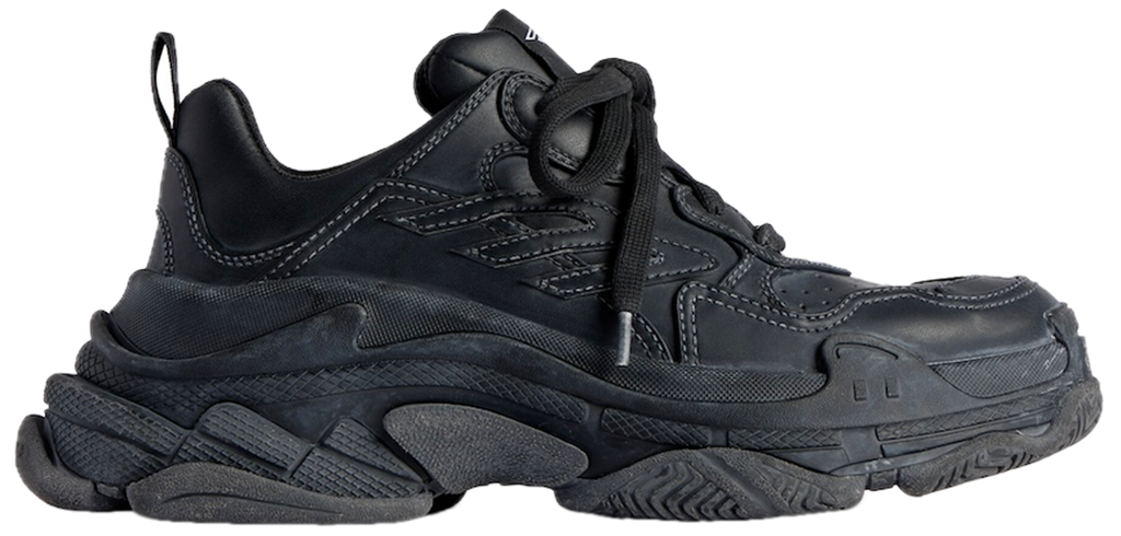 Giày Balenciaga Triple S Sporty Trainers 'Black' 803241WTSSL1000