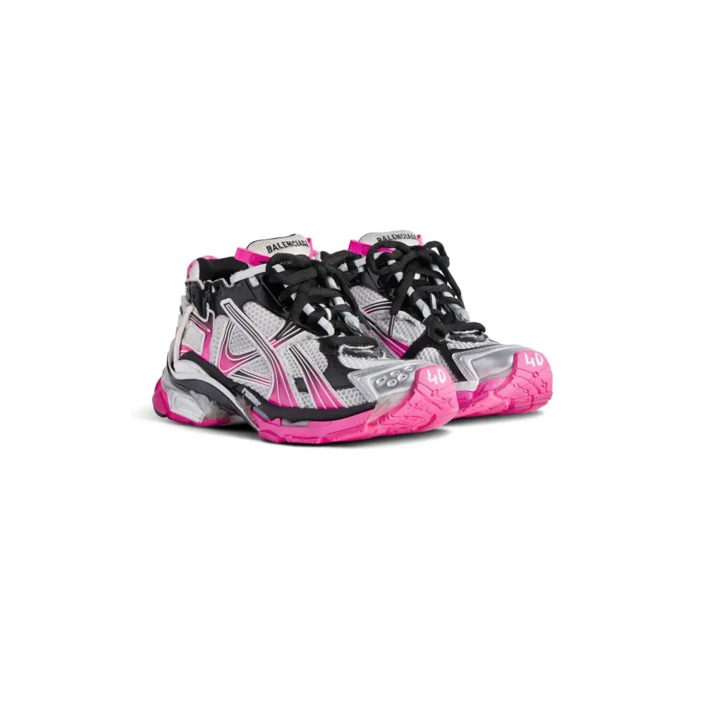 Alternative view of Giày Balenciaga Runner Gradient Trainers 'Pink' 772767WRUNG9155