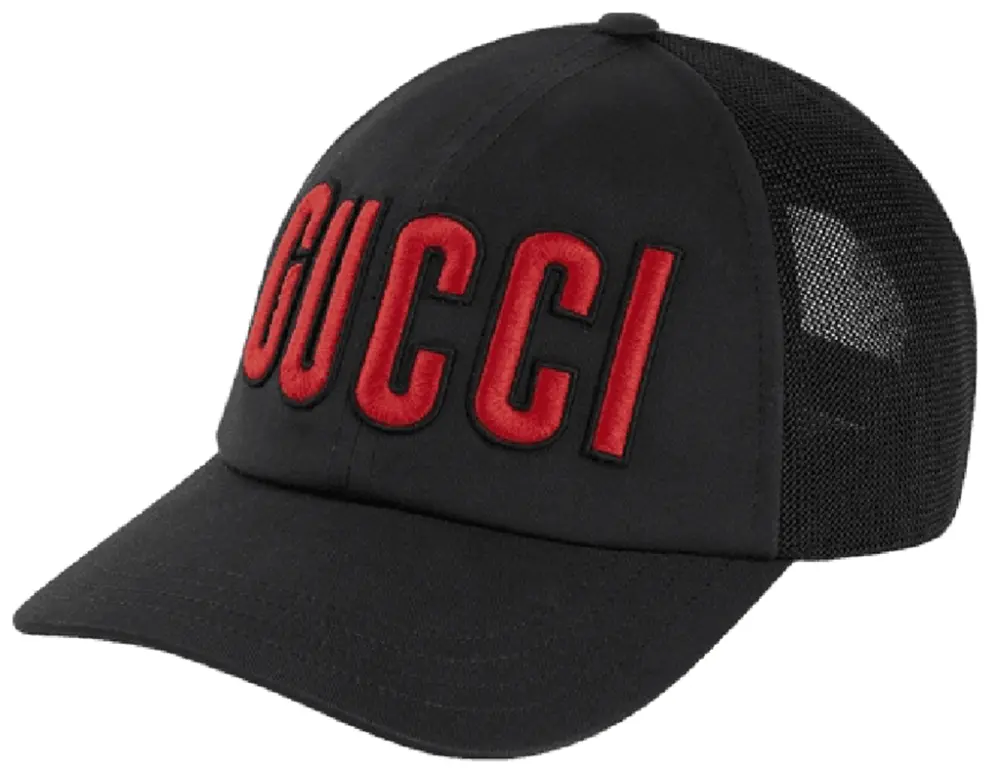 Mũ Gucci Baseball Hat With Gucci Patch 'Black' 701324-4HAOY-1060