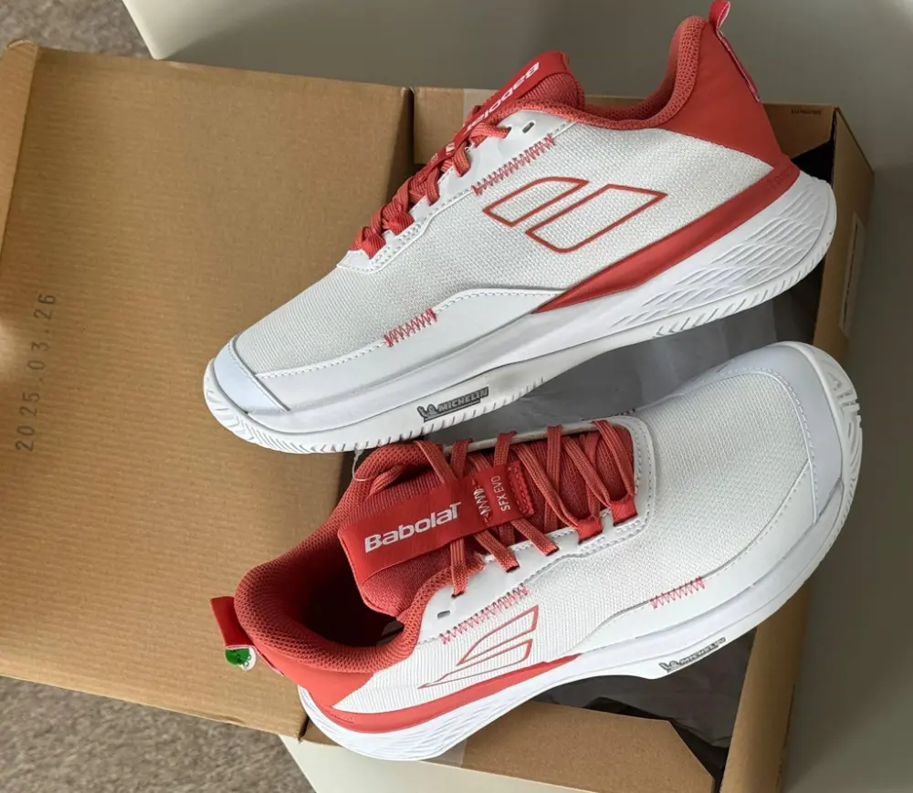 Giày Babolat SFX Evo 'White' 3A1F25A556-1110 - Ảnh 4