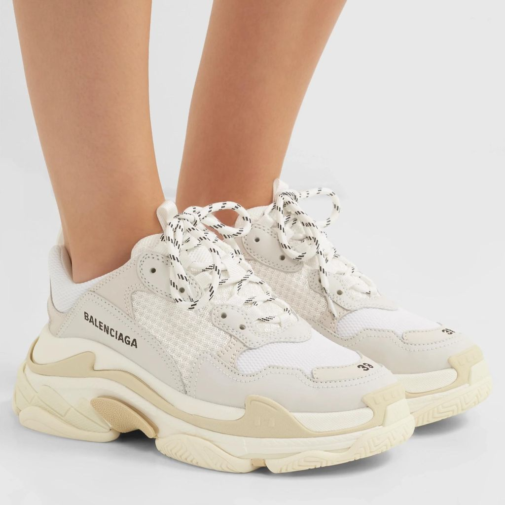 Giày Balenciaga Triple S Trainer 'White' 524036-W09E1-9000 - Ảnh 4